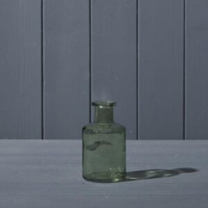 Vintage Green Glass Bottle