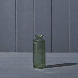 Vintage Green Glass Bottle