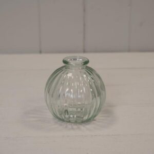 Clear Round Bottle