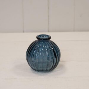 Blue Round Bottle
