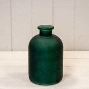 Matt Green Glass Bottle