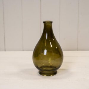 Olive Green Medium Bud Vase