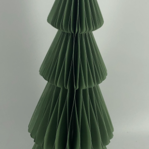 Set of 3 Green Standing Tree H20/25/30cm