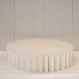 White Paper Plinth