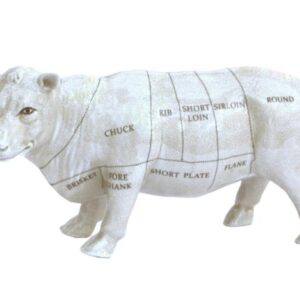 Ceramic Cow Ornament 29cm