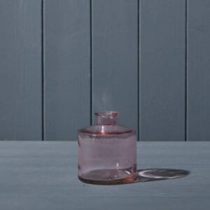 Lavender Squat Glass Bottle