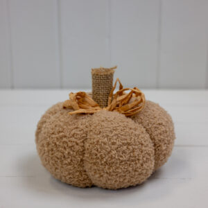 Caramel Fabric Pumpkin