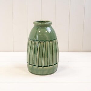 Green Ceramic Vase