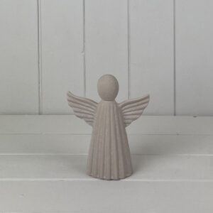 Sand Texture Effect Ceramic Angel Decoration