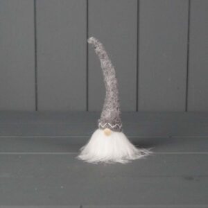 Fabric Gonk with Long Grey Hat