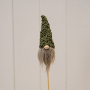 Green Boucle Style Gonk on Pick