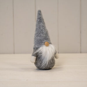 Grey Woolly Gonk with Beige Beard