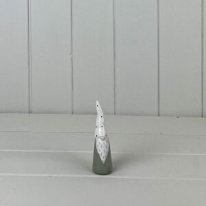 Light Green/White Ceramic Gonk Decoration