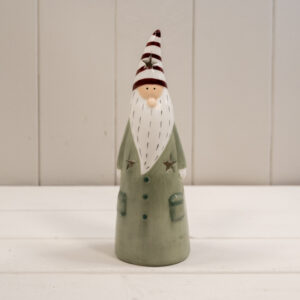 Light Green/White Ceramic Gonk Decoration