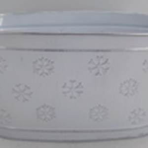 Frosted Snowflakes Trough