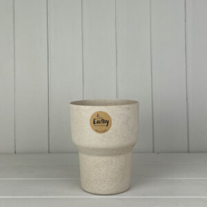 Earthy Natural Bamboo Minimalist Orchid Pot