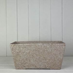 Earthy Oatmeal Chaff Windowsill Planter