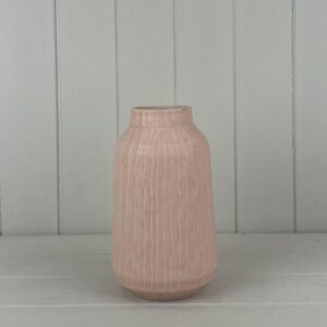 Glazed Pastel Pink Vase
