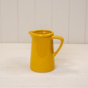 Burnt Yellow Ceramic Jug