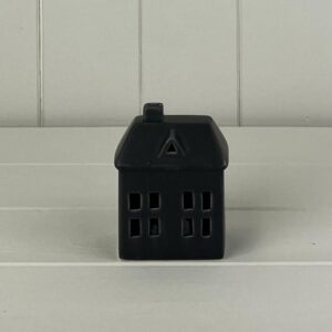Black Ceramic House with LED