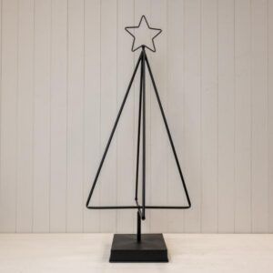 Black Metal Tree Decoration