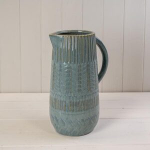 Blue Ceramic Jug