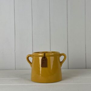 Burnt Yellow For You" Pot"