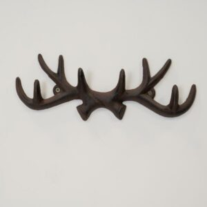 Cast Iron Antler Coat Hook