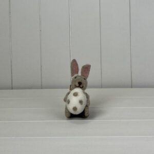 Rabbit Sat with Egg