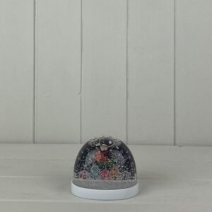 Snow Globe with Santa and Reindeer