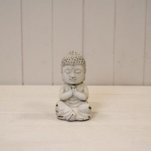 White Praying Buddha