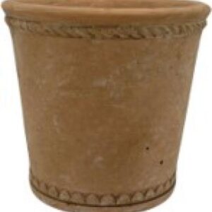 Terracotta Tapered Cement Pot
