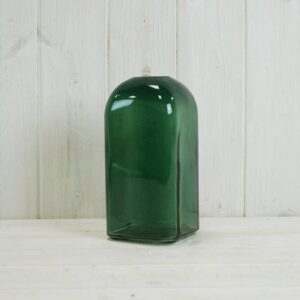 Green Square Bottle Vase
