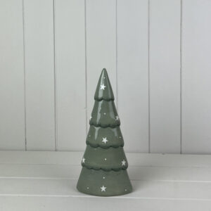 Light Green Ceramic Tree Decoration