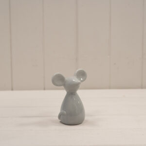 Grey Ceramic Mouse