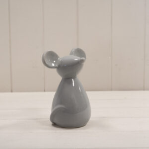 Medium Grey Ceramic Mouse