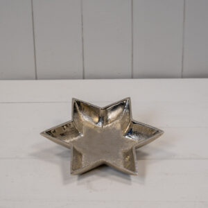 Silver Star Shape Plate