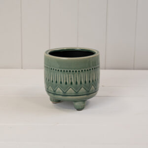Green Ceramic Pot