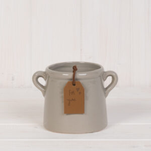 Grey For You" Pot H8cm"