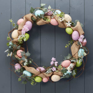 Egg Wreath 44cm