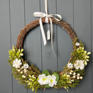 Leaf And Flower Wreath