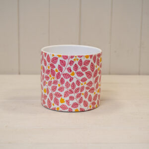 Pink Leaf Pot