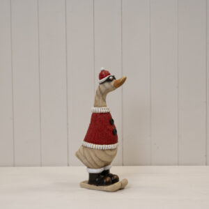 Polyresin Duck With Goggles