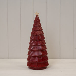 Red Ceramic Tree