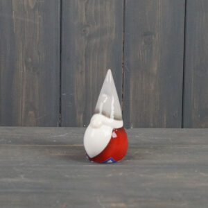 Red/Grey Ceramic Gonk 11cm
