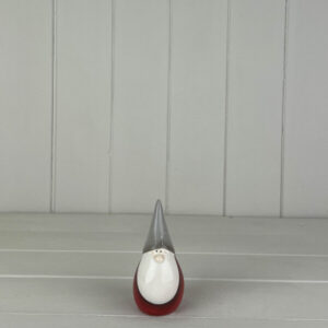 Red/Grey Ceramic Santa