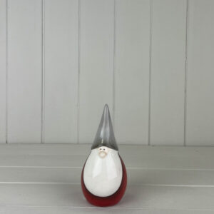 Red/Grey Ceramic Santa