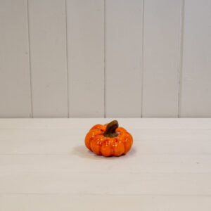 Small Wonky Vintage Style Pumpkin in Orange