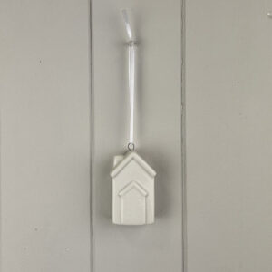 White Ceramic Hanging House Decoration