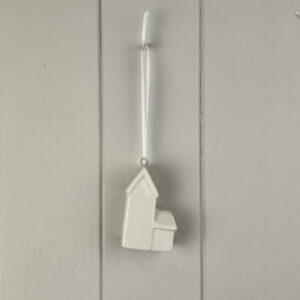 White Ceramic Hanging House Decoration